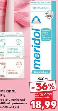 P艂yn do p艂ukania ust Meridol promocja