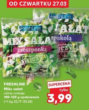 Miks sa艂at roszponka Freshline promocja