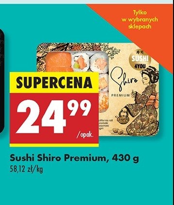Sushi shiro premium Sushi 4you promocja