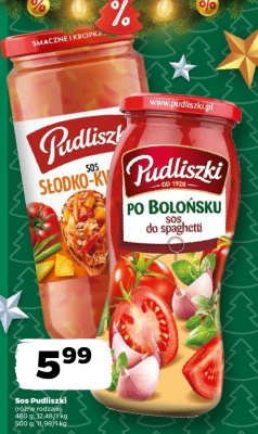 Sos Pudliszki różne rodzaje promocja w Netto