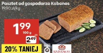 Pasztet od gospodarza Kabanos promocja w Delikatesy Centrum