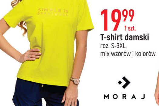 T-shirt damski s-3xl Moraj promocja