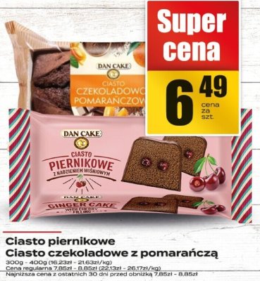 Ciasto czekoladowe promocja w Supeco