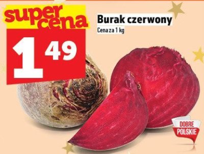 Burak czerwony promocja w TOPAZ