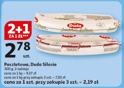 Pasztetowa, Duda Silesia promocja w Auchan