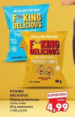 Chipsy proteinowe fromage FITKING DELICIOUS promocja