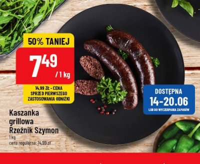 Kaszanka Rzeźnik szymon poleca promocja