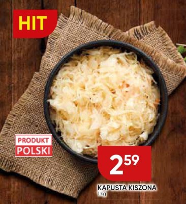 Kapusta kiszona promocja w Chata Polska