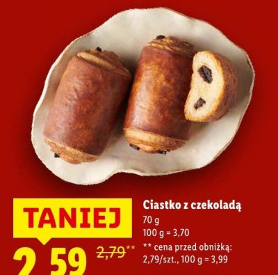 Ciastko z czekoladą promocja w Lidl