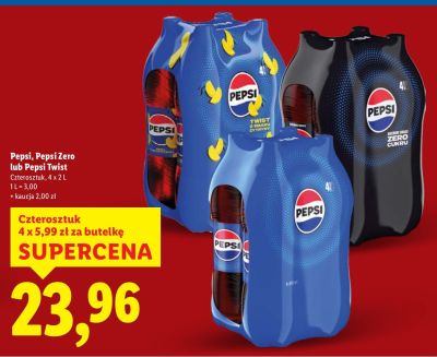 Napój gazowany 4 x 2 l  promocja w Lidl