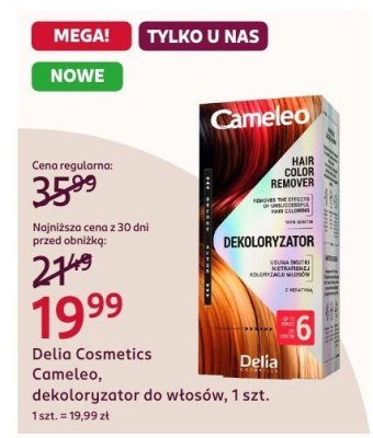 Dekoloryzator do włosów, 1 szt. promocja w Rossmann