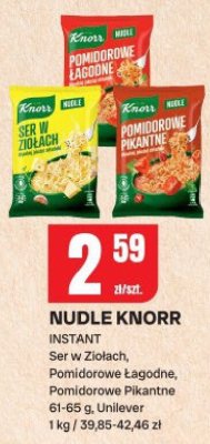 Nudle Knorr Instant Ser w Ziołach promocja w Chorten