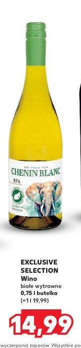 Wino Chenin blanc promocja w Kaufland