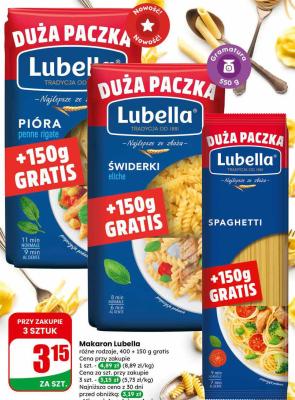 Makaron penne rigate promocja w Dino