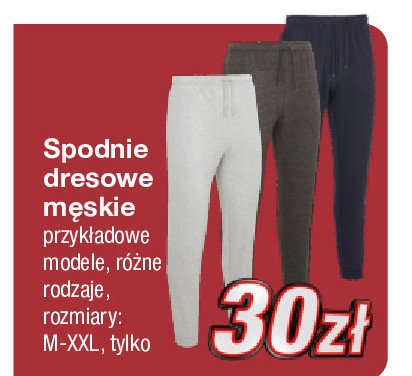 Spodnie dresowe męskie m-xxl promocja