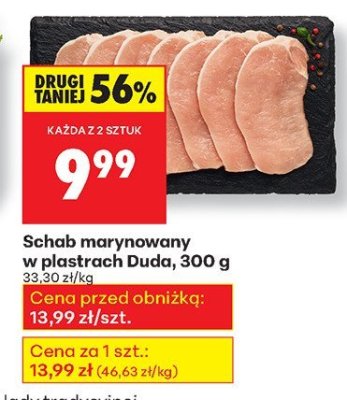 Schab marynowany w plastrach Duda, 300 g promocja w Biedronka