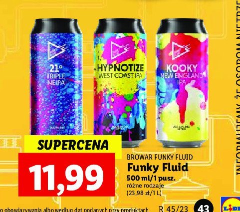 Piwo Hypnotize west coast ipa promocja