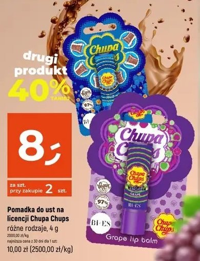 Pomadka grape Bi-es chupa chups promocja
