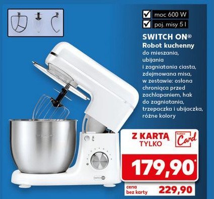 Robot kuchenny 600 w Switch on promocja