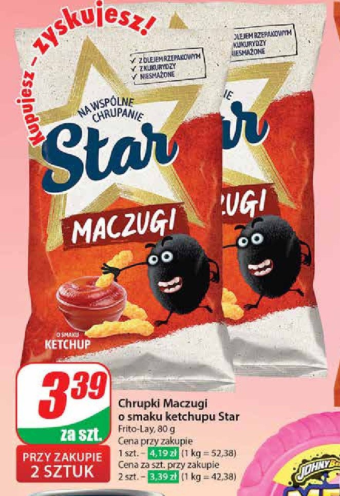 Chrupki maczugi Star Frito lay star promocja