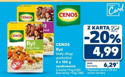 Ryż paraboiled 8 x 100 g  promocja w Kaufland