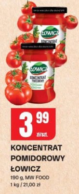 Koncentrat Pomidorowy Łowicz promocja w Chorten