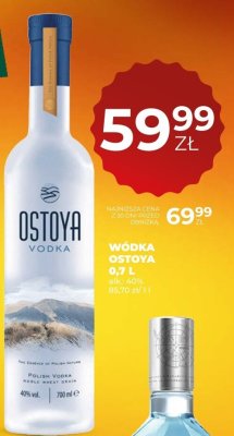Wódka Ostoya 0,7 L promocja w Duży Ben