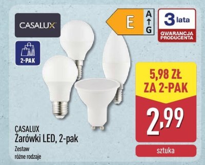 Żarówki LED 2-pak promocja w Aldi