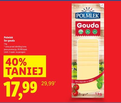 Ser gouda promocja w Lidl