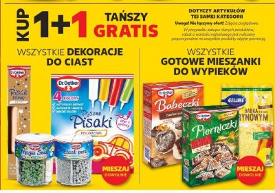 Dekoracje do ciast promocja w Kaufland