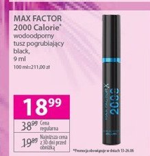 Mascara wodoodporna Max factor 2000 calorie dramatic volume promocja