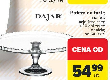 Patera na ciasto Dajar promocja w Carrefour Market