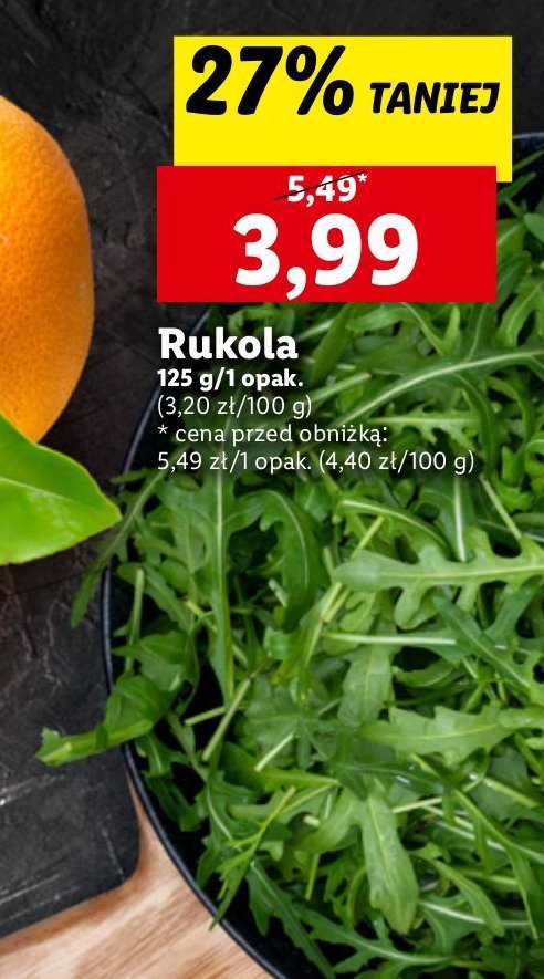 Rukola promocja