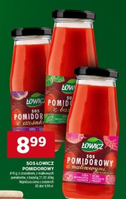Sos Łowicz pomidorowy promocja w Stokrotka