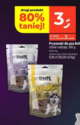 Przysmaki dla psa Bult różne rodzaje, 100 g promocja w Dealz