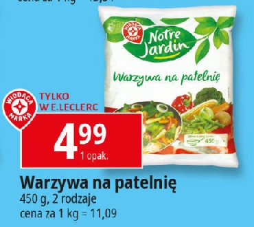 Warzywa na patelnię Wiodąca marka notre jardin promocja