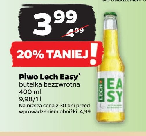 Piwo Lech easy promocja