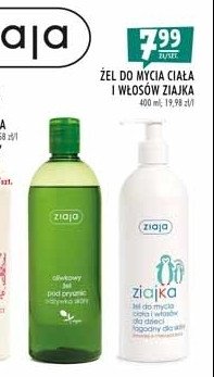 Naturalny oliwkowy szampon do włosów codzienna pielęgnacja Ziaja oliwkowa promocje