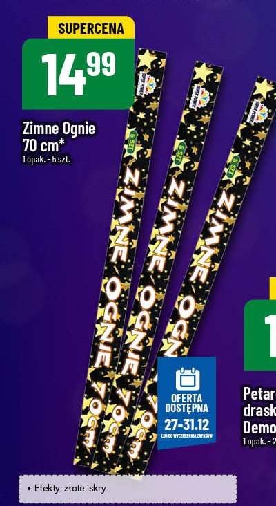 Zimne ognie 70 cm promocja