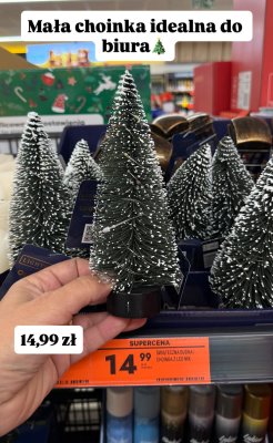 Choinka z LED MIX promocja w Biedronka