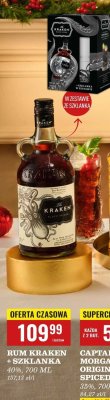 Rum Kraken + szkłanka promocja w Biedronka