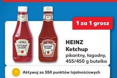 Ketchup pikantny Heinz promocja