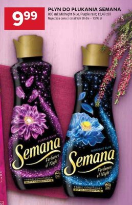 Płyn do płukania Semana Midnight blue, Purple rain promocja w Stokrotka