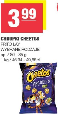 Chrupki Cheetos Frito Lay promocja w SPAR