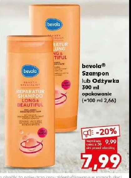 Szampon long & beautiful Bevola promocja