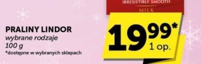 Praliny Lindor promocja w Groszek