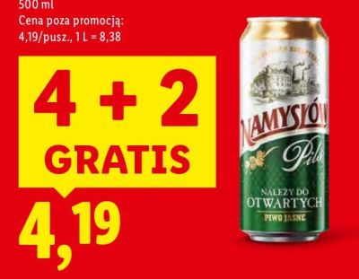Piwo promocja w Lidl