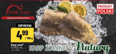 Karp płat Polski Karp promocja w POLOmarket