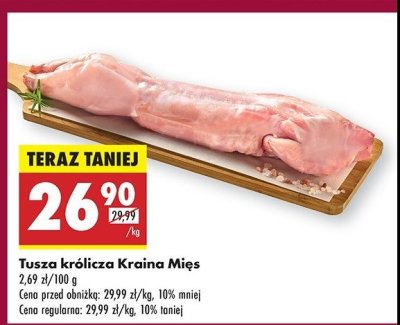 Tusza z królika Kraina mięs promocja