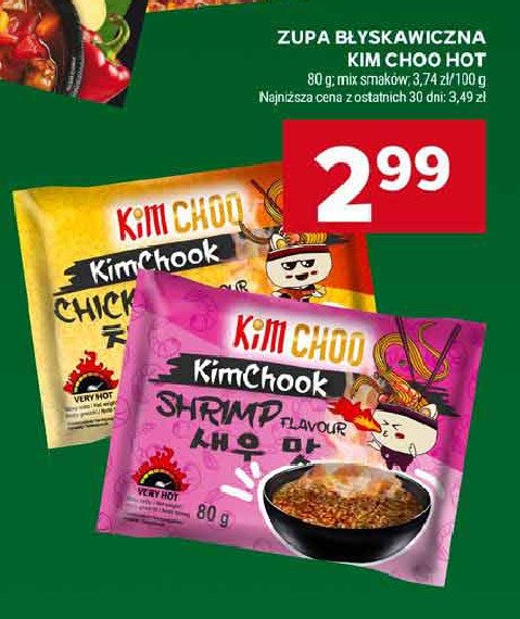 Zupa z krewetkami Kim chook promocja w Stokrotka